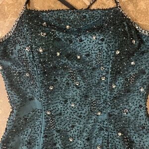 EVENING SEQUENCE DRESS